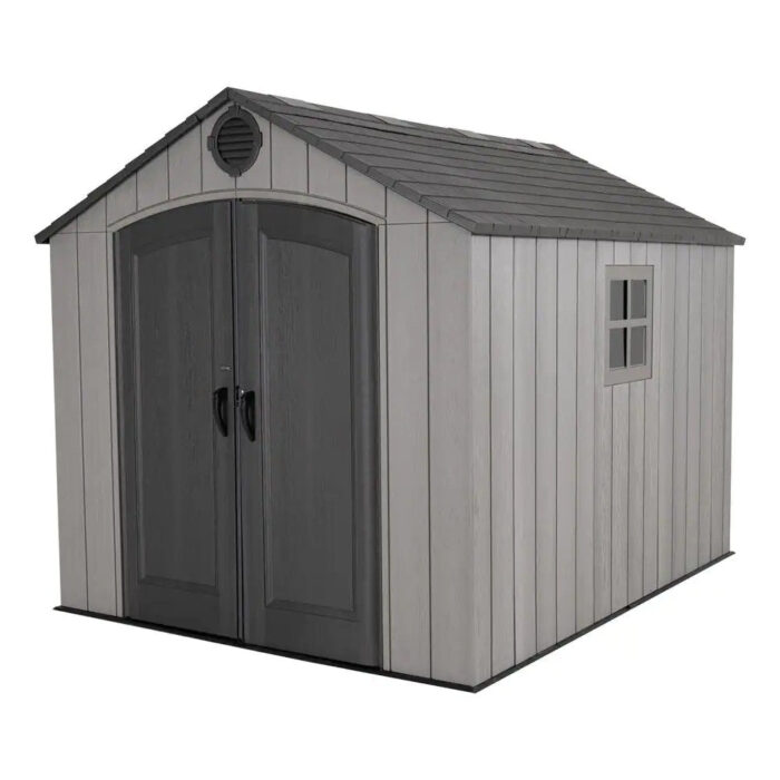 Lifetime 8 ft x 10 ft Outdoor Storage Shed 60371