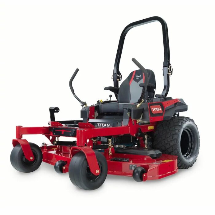 Titan Max 60 in. IronForged Deck 26 HP Commercial V-Twin Gas Dual Hydrostatic Zero Turn Riding Mower - Image 2