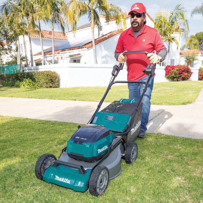 21 in. 18-Volt X2 (36-Volt) LXT Lithium-Ion Cordless Walk Behind Self Propelled Lawn Mower Kit with 4 Batteries (5.0 Ah) - Image 9