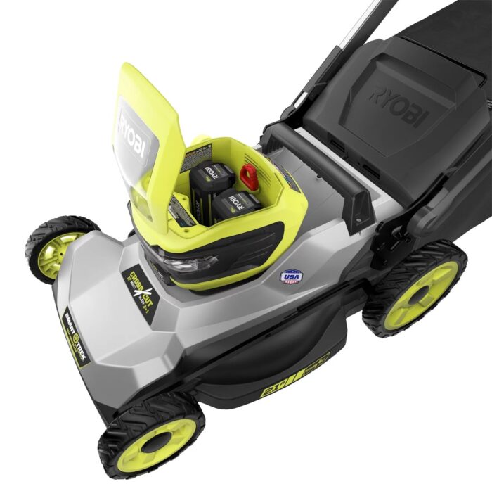 40V HP Brushless 21 in. Cordless Battery Walk Behind Dual-Blade Self-Propelled Mower - Image 2