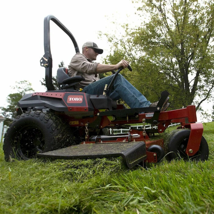 Titan Max 60 in. IronForged Deck 26 HP Commercial V-Twin Gas Dual Hydrostatic Zero Turn Riding Mower - Image 5