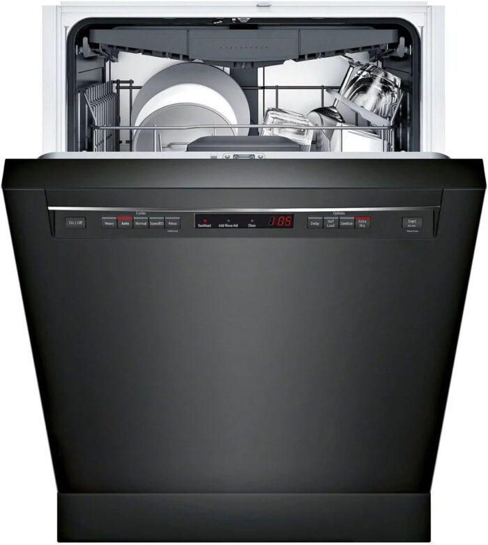 Bosch 300 Series Top Control 24-in Built-in Dishwasher ENERGY STAR SHS843AF5N - Image 5