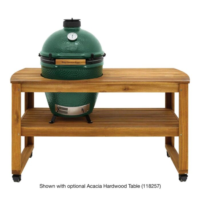 Big Green Egg 18.25 in. Large Charcoal Kamado Grill and Smoker Green - Image 15