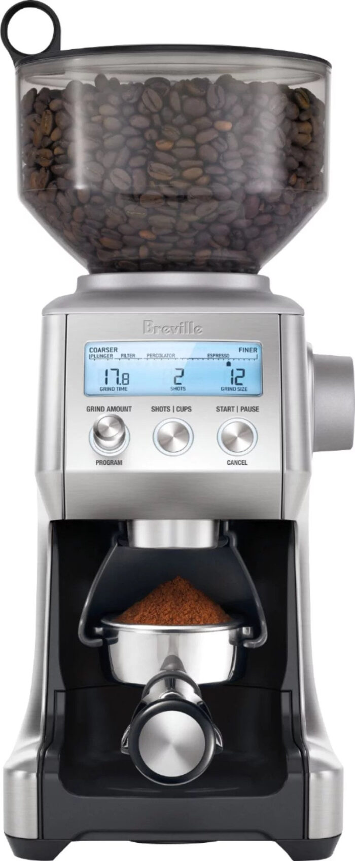 Breville – the Smart Grinder Pro 12-Cup Coffee Grinder – Stainless Steel