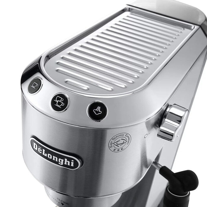 De’Longhi – DEDICA Espresso Machine with 15 bars of pressure and Milk Frother – Metal - Image 6