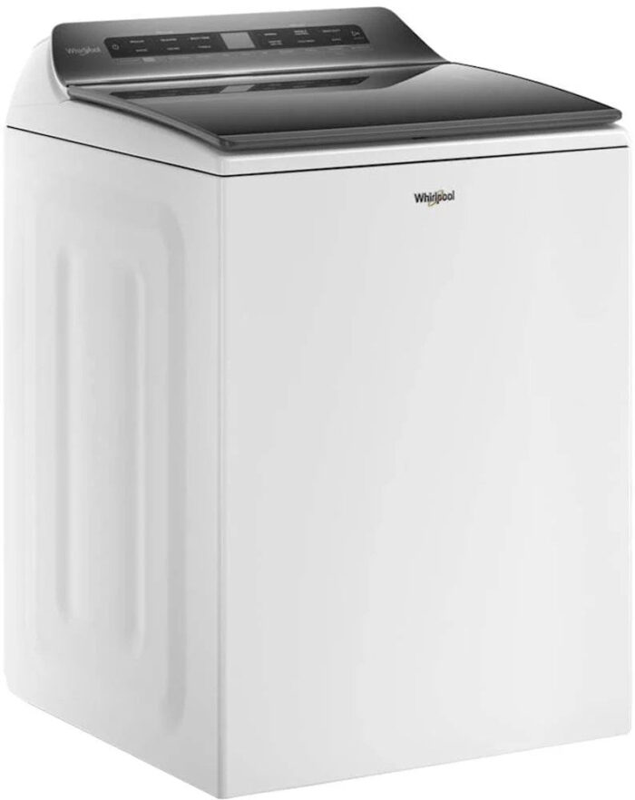 Whirlpool – 4.8 Cu. Ft. High Efficiency Smart Top Load Washer with Load & Go Dispenser – White - Image 2