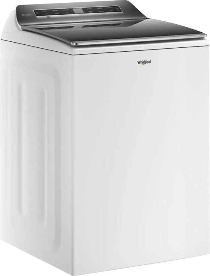 Whirlpool – 5.3 Cu. Ft. Smart Top Load Washer with Load & Go Dispenser – White - Image 3