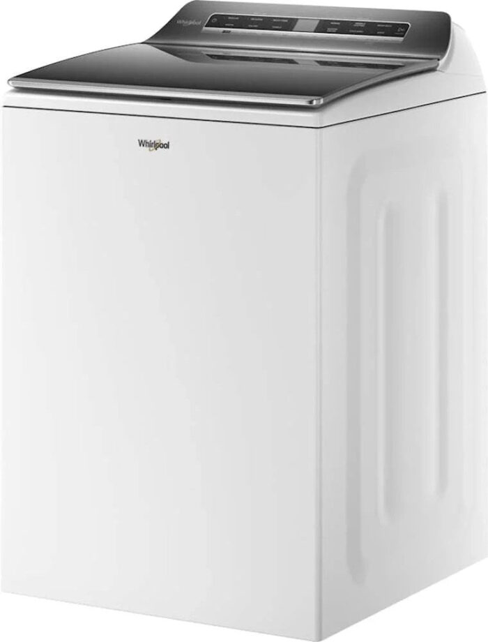 Whirlpool – 5.3 Cu. Ft. Smart Top Load Washer with Load & Go Dispenser – White - Image 2