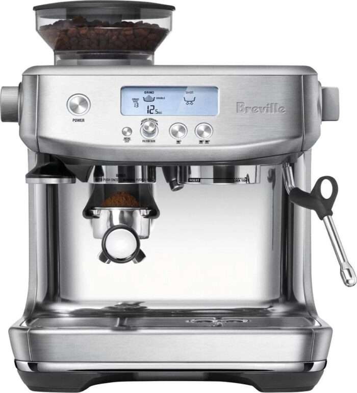 Breville  BES878BSS The Barista Pro Espresso Machine – Stainless Steel