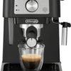 De’Longhi – Stilosa 15 Bar Pump Espresso Machine – Black and Stainless - Image 5