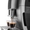De’Longhi – Dinamica TrueBrew Over Ice Fully Automatic Coffee and Espresso Machine- Chrome and Black - Image 4