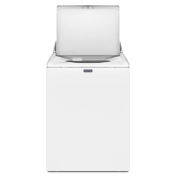 Maytag – 5.2 Cu. Ft. High Efficiency Top Load Washer with Extra Power Button – White - Image 2