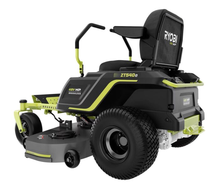 Ryobi 48V HP Brushless 54-inch 115 Ah Battery Electric Riding Zero Turn Mower - Image 6