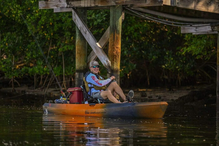 Old Town Sportsman PDL 106 Pedal Fishing Kayak - Image 2