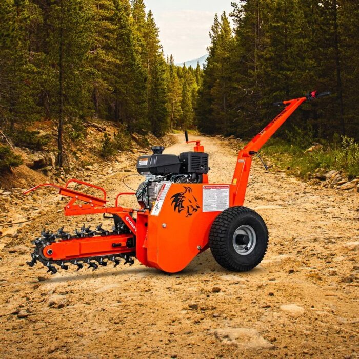 Detail K2 OPT118 18 in. 7 HP Trencher with kohler CH270 Command PRO Commercial Gas Engine - Image 2