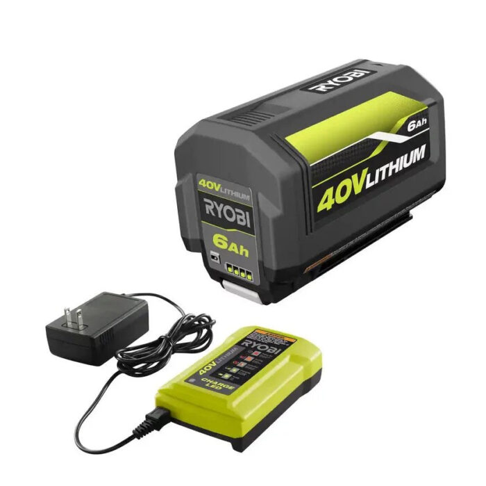 RYOBI 40V Brushless 20 in. Cordless Walk Behind Self-Propelled Lawn Mower with 6.0 Ah Battery & Charger - Image 8