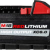 Milwaukee 48-11-1865 M18 REDLITHIUM HIGH OUTPUT XC 6 Ah Lithium-Ion Battery - Image 4