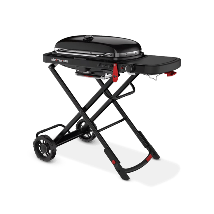 Weber Traveler Portable GAS Grill Stealth Edition - Image 2