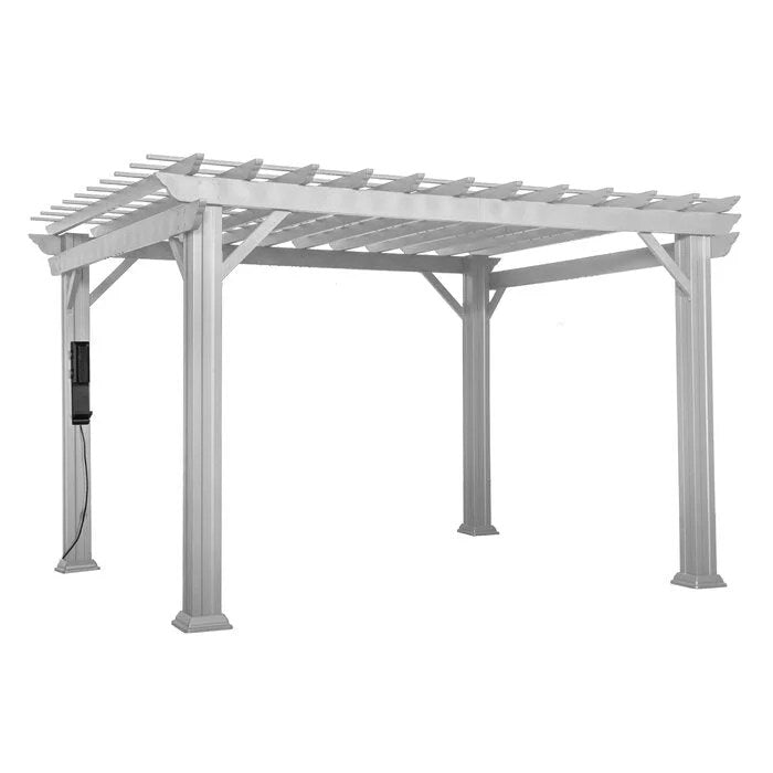 Backyard Discovery 16 ft. x 12 ft. Steel Traditional Pergola - Image 2