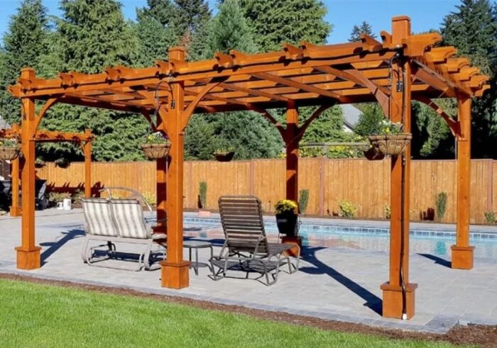 Outdoor Living Today Breeze 12 x 20 ft. Pergola