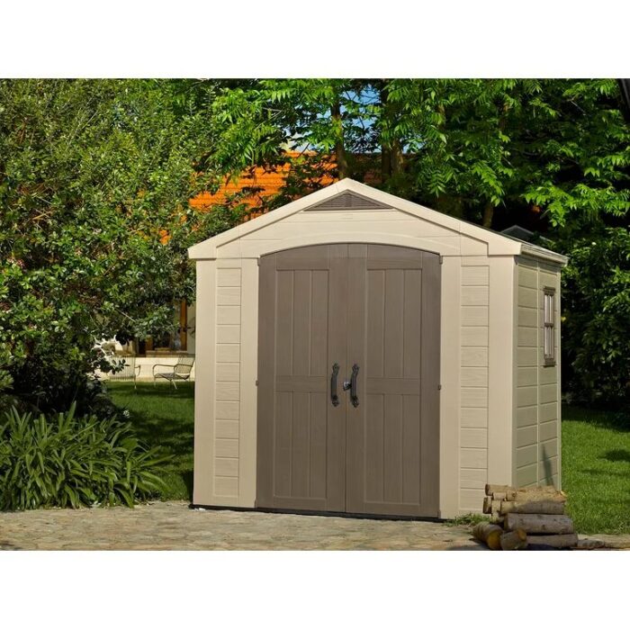 Keter Factor 8 x 6 FT Strong Storage Shed - Image 4