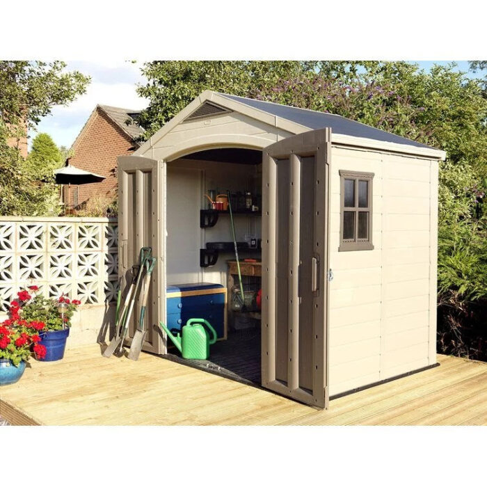 Keter Factor 8 x 6 FT Strong Storage Shed - Image 11