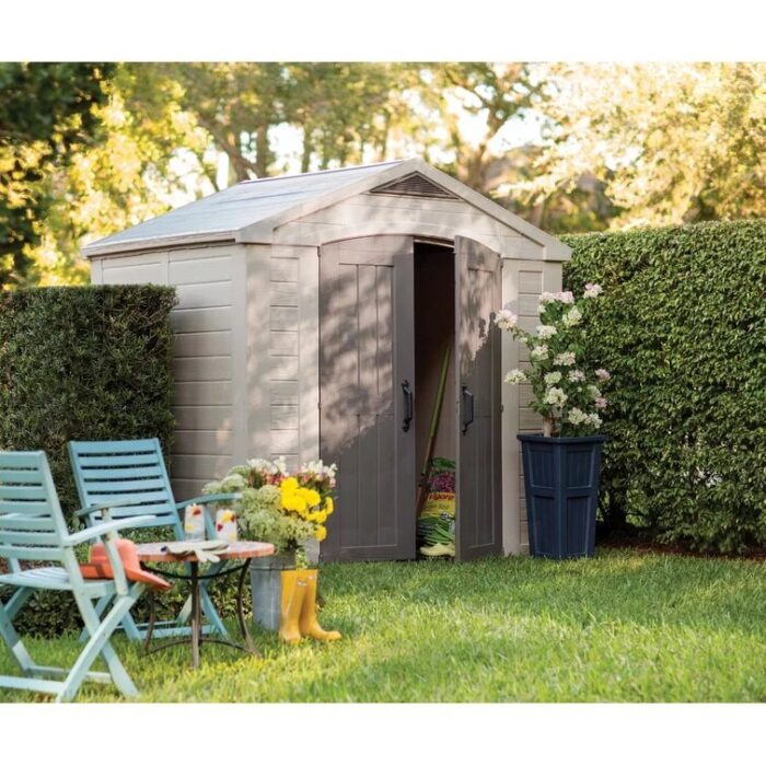 Keter Factor 8 x 6 FT Strong Storage Shed - Image 12