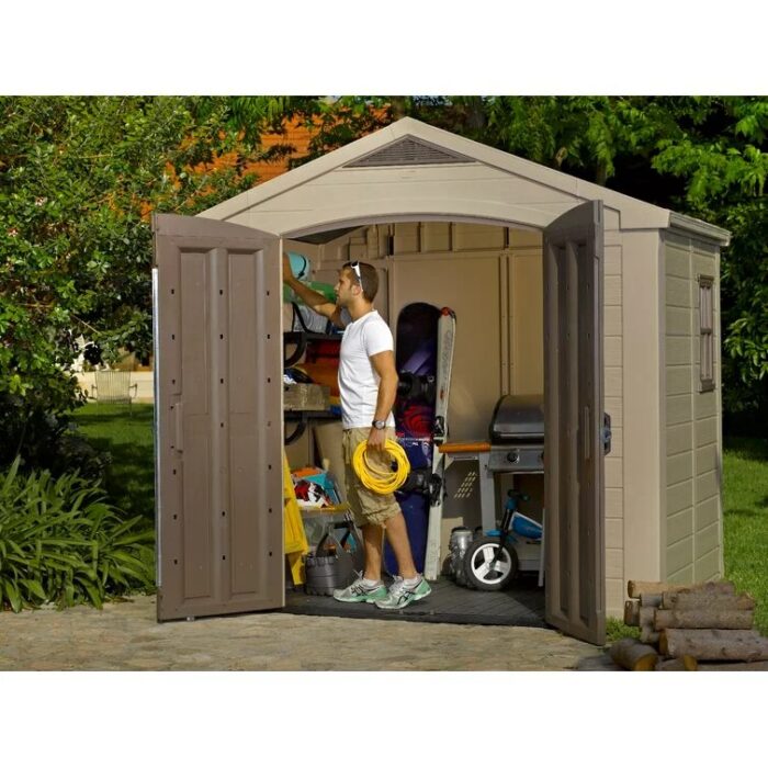 Keter Factor 8 x 6 FT Strong Storage Shed - Image 10