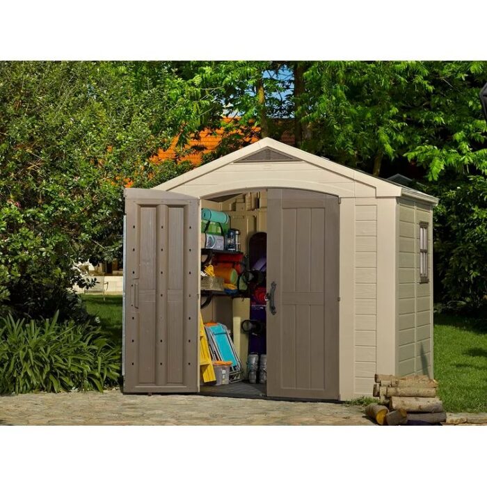 Keter Factor 8 x 6 FT Strong Storage Shed - Image 9