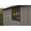 Oakland Plastic Storage Shed - Image 2