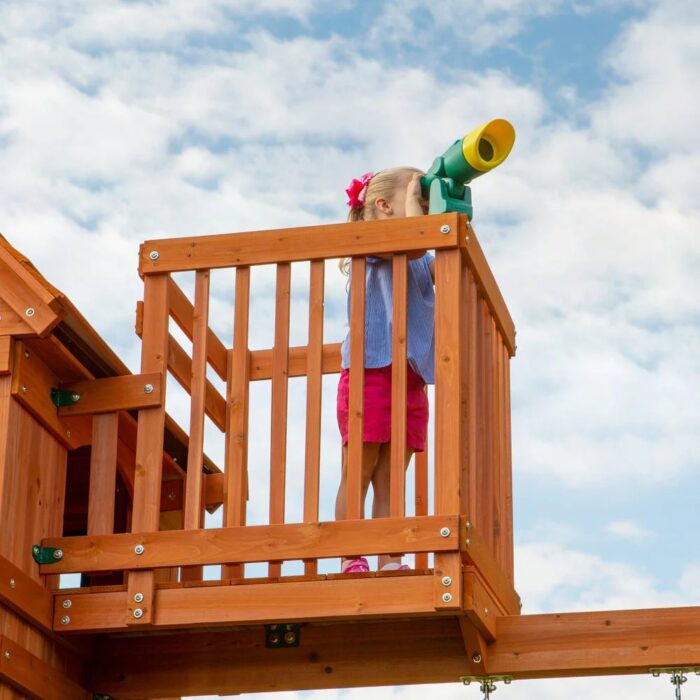 Backyard Discovery Skyfort II Swing Set - Image 2