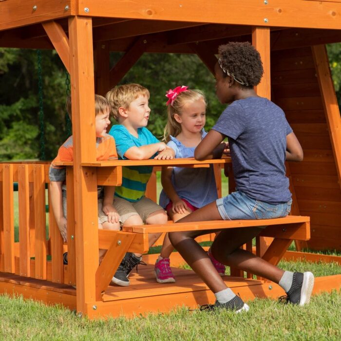 Backyard Discovery Skyfort II Swing Set - Image 3