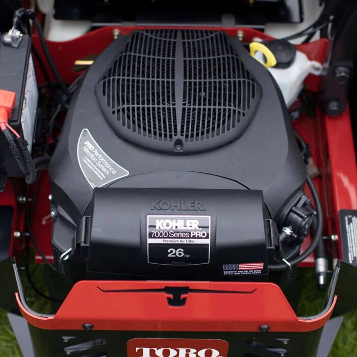 Titan Max 60 in. IronForged Deck 26 HP Commercial V-Twin Gas Dual Hydrostatic Zero Turn Riding Mower - Image 7