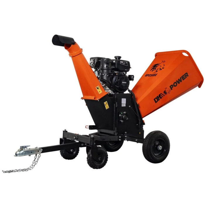 Detail K2 Opc566E 6 in – 14HP Kinetic Wood Chipper with Electric Start and Auto Blade Feed KOHLER CH440 Command PRO Commercial Gas Engine