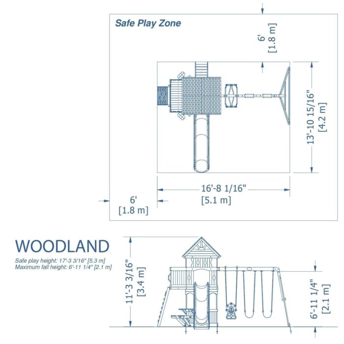 Woodland Swing Set - Image 7