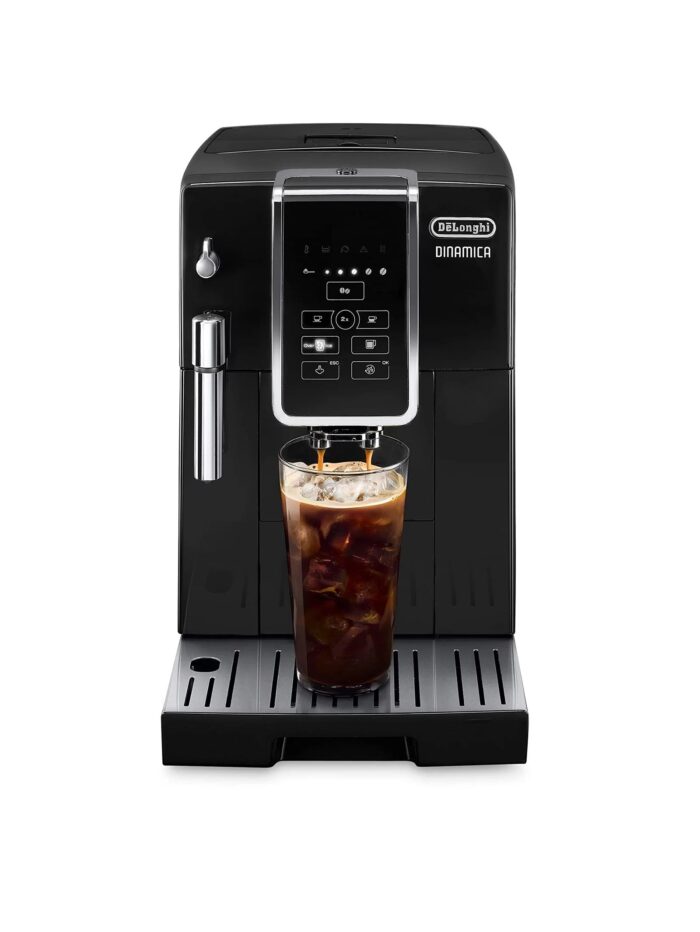 Delonghi Dinamica Fully Automatic Coffee and Espresso Machine – Black