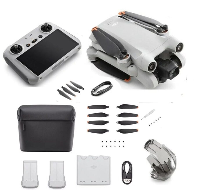 DJI Mini 3 Pro (DJI RC) and Fly More Kit Plus Bundle