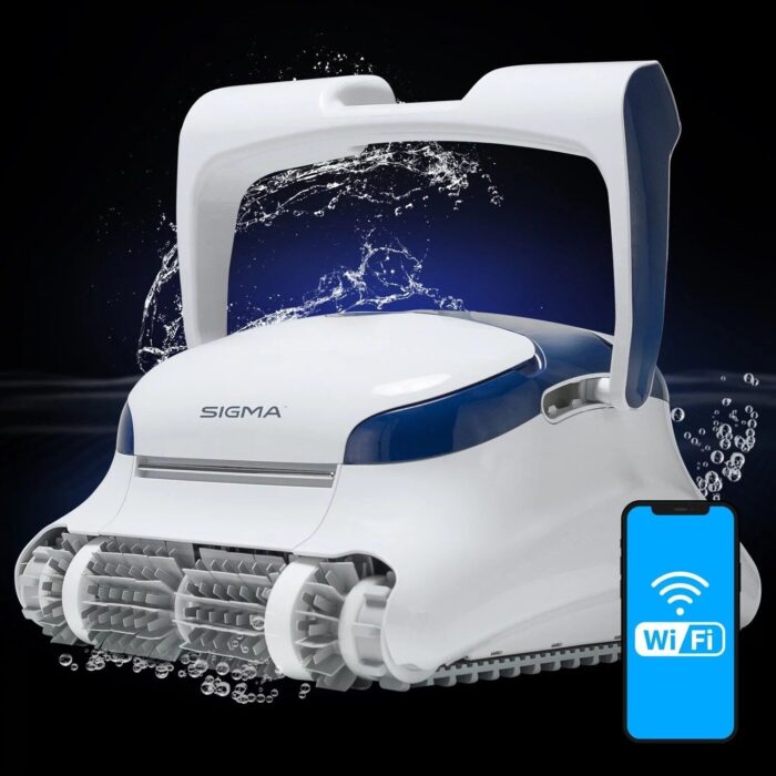 Dolphin Sigma Robotic Pool Cleaner with WiFi – REFURBISHED, Fair Condition