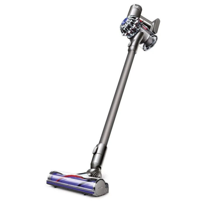 Dyson V6 Animal Cord-Free Stick Vacuum – Slate Gray Color, Soft Steel