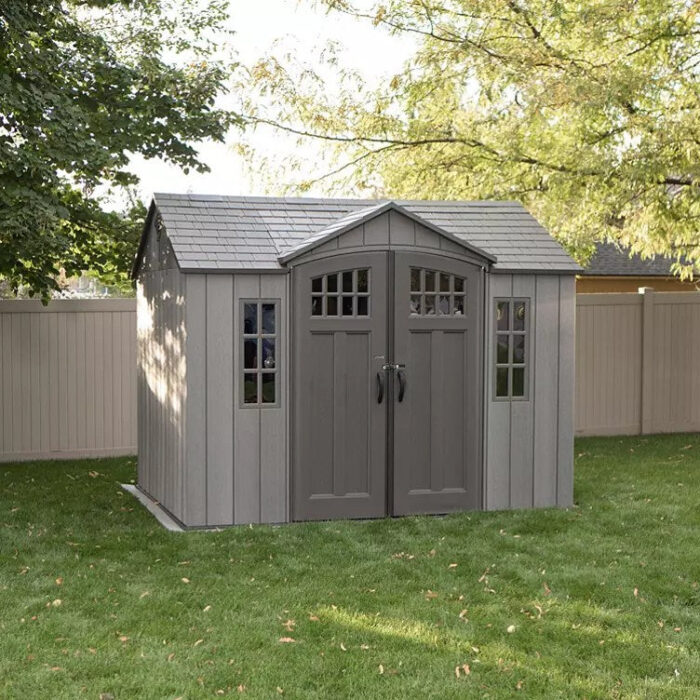 Lifetime 10ft x 8ft Rough Cut Outdoor Storage Shed