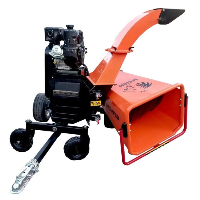 Detail K2 Opc566E 6 in – 14HP Kinetic Wood Chipper with Electric Start and Auto Blade Feed KOHLER CH440 Command PRO Commercial Gas Engine - Image 3