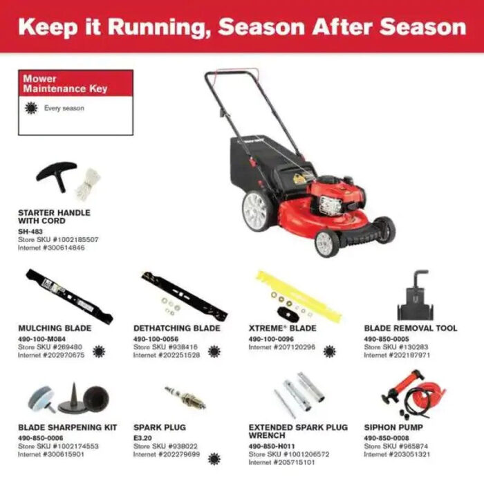 21in. 140cc Briggs & Stratton Self Propelled Gas Lawn Mower with Mulching Kit Included - Image 11