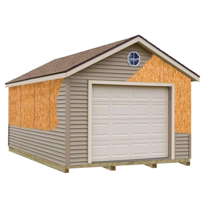 Best barns Greenbriar 12’x20′ Wood Garage Barn Kit-Installation Included - Image 6