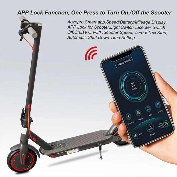 AOVO Pro Foldable Adult Electric Scooter M365 - Image 11