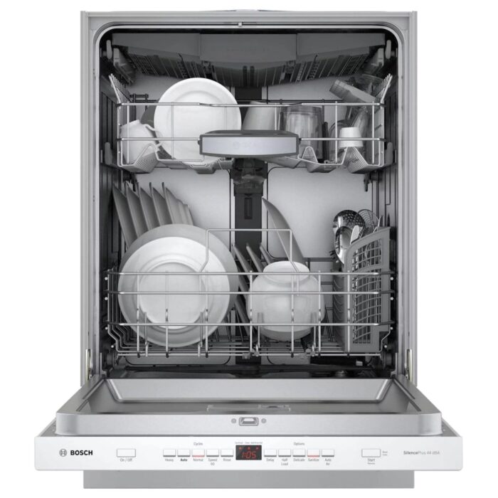 Bosch 500 Series 24″ White Built in Dishwasher-SHPM65Z52N - Image 5