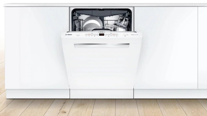 Bosch 500 Series 24″ White Built in Dishwasher-SHPM65Z52N - Image 2