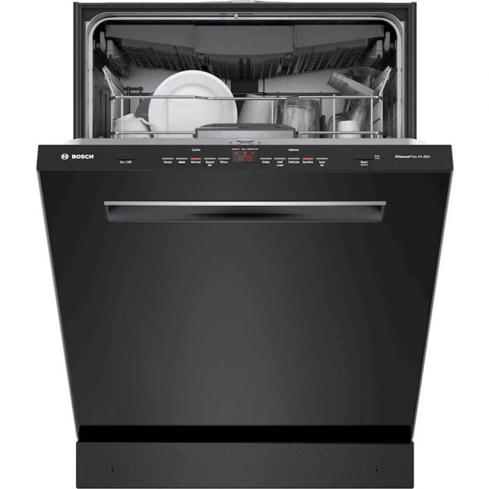 Bosch 500 Series 24″ Black Built in Dishwasher-SHPM65Z56N - Image 3