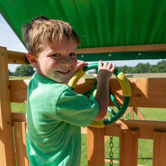 Backyard Discovery Mount McKinley All Cedar Wood Swing Set - Image 6