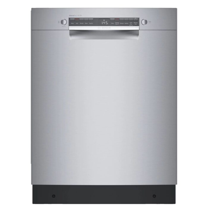 Bosch 300 Series 24″ Stainless Steel Built in Dishwasher-SGE53B55UC