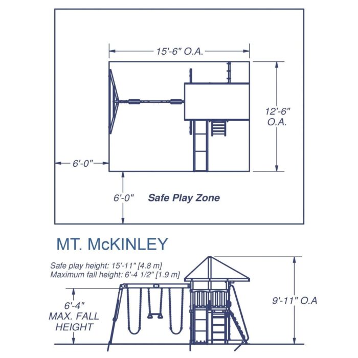 Backyard Discovery McKinley Mount Swing Set - Image 2